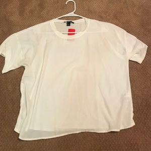 Medium white Forever 21 shirt